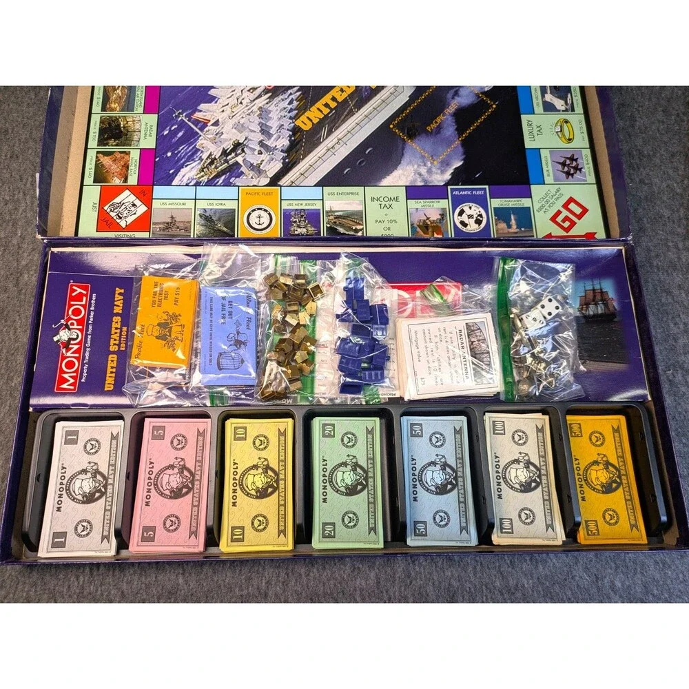 Parker Brothers 1998 monopoly